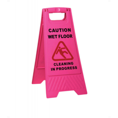 Colorful Yellow Wet Floor Caution Board Pink Wet Floor Caution Board A Flame Caution Sign